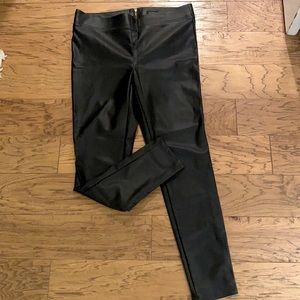 Loft Faux Leather Legging Size 8 NWOT